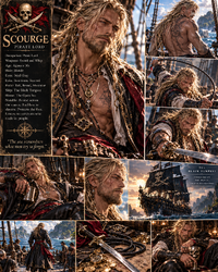 Scourge Orber — Lord of the Open Sea; the Black Tempest.